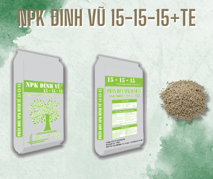 NPK Đình Vũ 15-15-15+TE